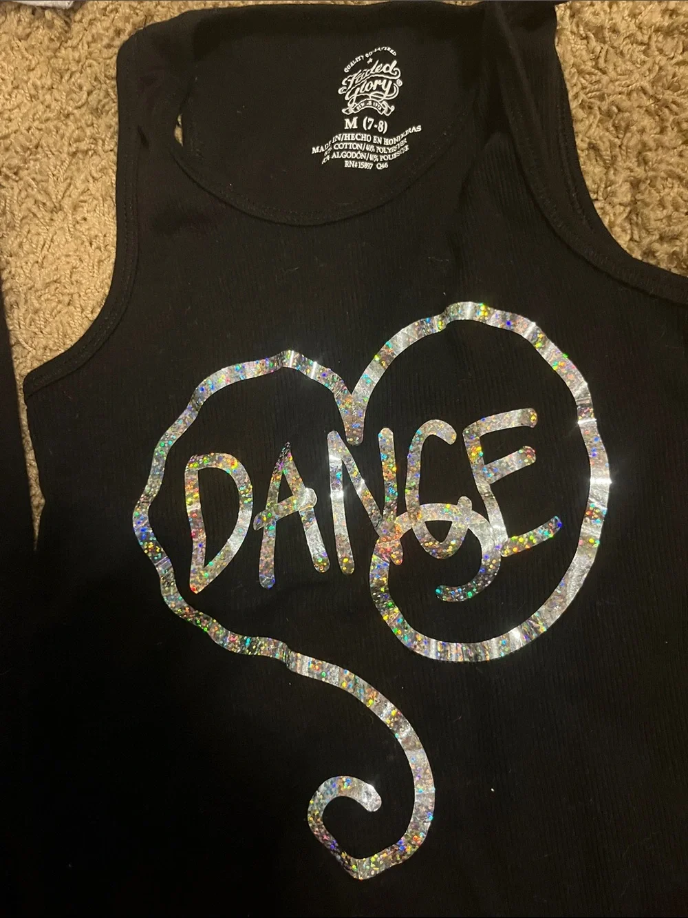 Justice Black, Pink & Gray Kids' Dance Outfit Set - 3 Pieces